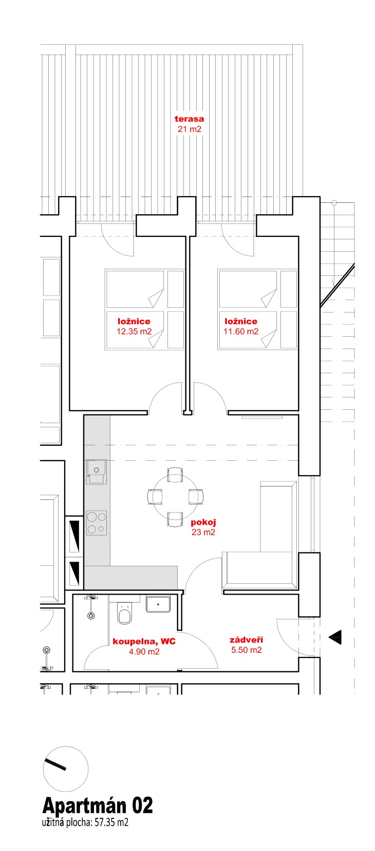 Apartmánová jednotka 233/4